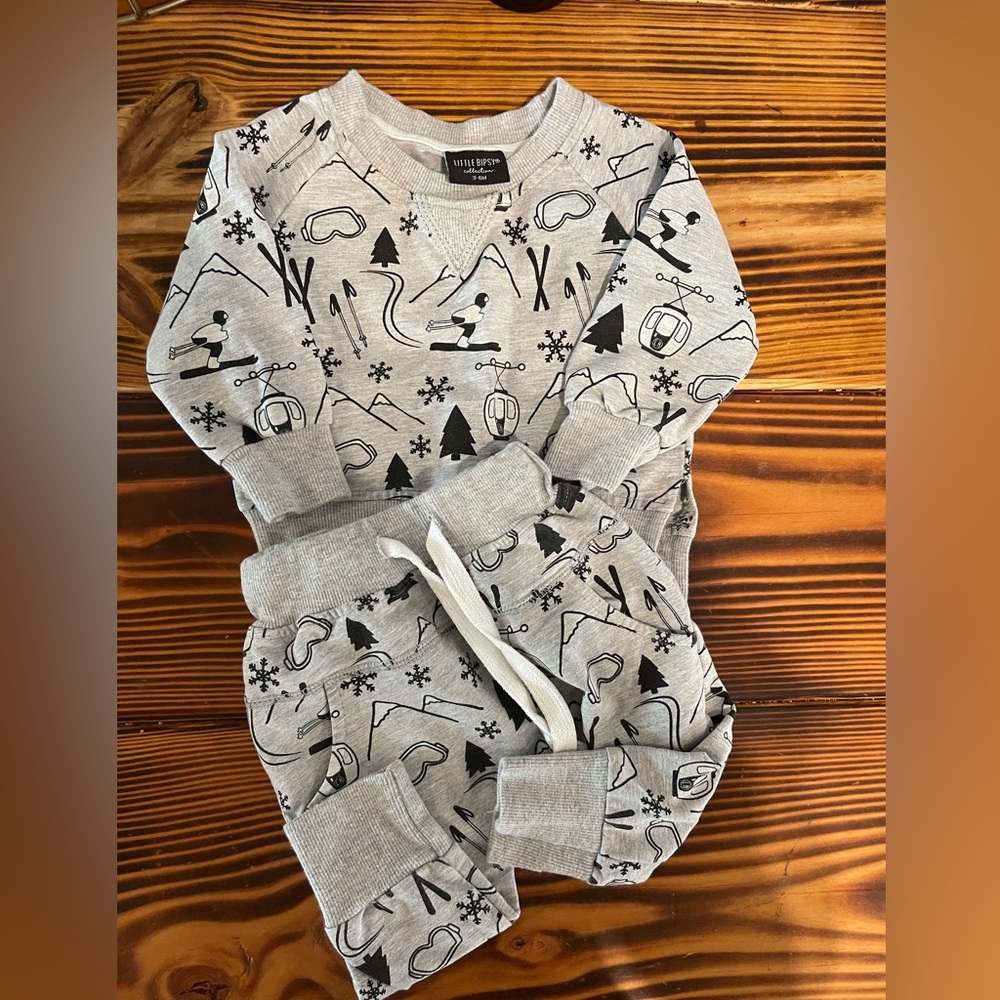 Little bipsy 3-6 ski set